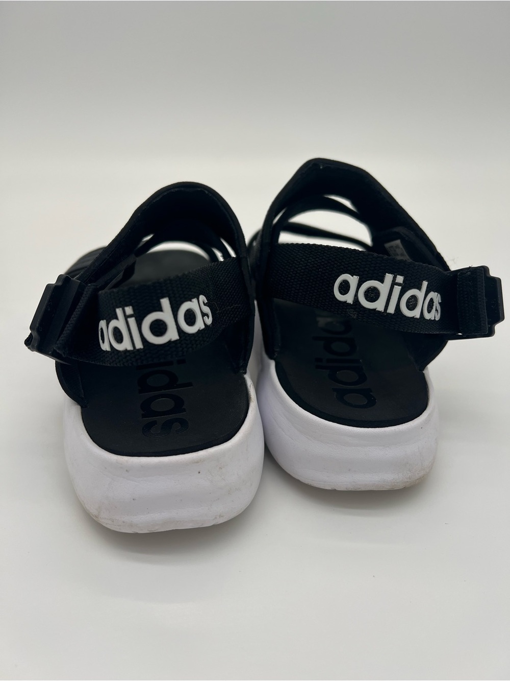 Adidas Black and Gray 90s slingback slides women size 6 - Picture 4 of 8